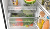 Bosch Series 4 KGN39VXBT 60cm wide Frost Free Fridge Freezer - Black/Stainless Steel - B Rated
