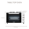 Haden 198204 Table Top Electric Oven