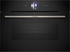 Bosch Series 8 CSG7361B1 Wifi Connected Built In Compact Electric Single Oven with Steam Function - Black