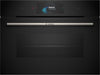 Bosch Series 8 CSG7584B1 Wifi Connected Built In Compact Electric Single Oven with Steam Function - Black