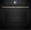 Bosch Series 8 HRG7764B1B Wifi Connected Built In Electric Single Oven with added Steam Function - Black