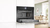 Bosch Series 8 CMG7361B1B Wifi Connected Built In Compact Electric Single Oven With Microwave Function - Black