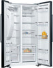 Bosch Series 6 KAD93ABEP American Fridge Freezer - Black - E Rated