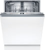 Bosch Series 4 SMH4HTX02G Wifi Connected Fully Integrated Standard Dishwasher with Variable Hinge - D Rated