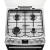 Aeg CKX6540ACM 60cm Dual Fuel Cooker - Stainless Steel