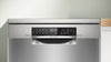 Bosch Series 6 SMS6TCI01G Wifi Connected Standard Dishwasher - Silver / Inox - A Rated