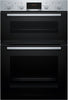 Bosch Series 4 MBA533BS3B Built In Electric Double Oven - Stainless Steel
