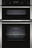 Neff N50 U2ACH7AN7B Wifi Connected Built In Double Oven - Stainless Steel