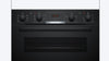 Bosch Series 4 MBA533BB3B Bosch Built In Electric Double Oven - Black
