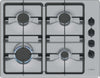 Bosch Series 2 PBP6B5K60 58cm Gas Hob - Stainless Steel
