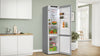 Bosch Series 4 KGN392LAGG 60cm wide Frost Free Fridge Freezer - Stainless Steel Look - A Rated