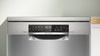 Bosch SMS6TCI02G Series 6 Standard Dishwasher - Silver Inox - A Rated
