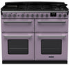 Rangemaster ESDLB110DFPHTH/CM1 Estel Deluxe BC 110cm Dual Fuel Range Cooker - Heather/Chrome Trim