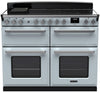Rangemaster ESDLB110EIPMSB/CM1 Estel Deluxe BC 110cm Induction Range Cooker - Misty Blue/Chrome Trim