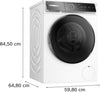 Bosch WGB264A1GB Series 8 i-DOS 11Kg Washing machine with 1400 rpm - White - A Rated
