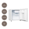 Haden HR47W Table Top Fridge - White - E Rated