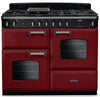 Rangemaster CLO110DFPBOR/CM1 Classic OC 110cm Dual Fuel Range Cooker - Bordeaux/Chrome Trim