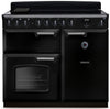 Rangemaster CLDL100EIPGBL/CM1 Classic Deluxe 100cm Induction Range Cooker - Gloss Black/Chrome Trim