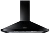 Rangemaster RHDC100BL/C 100cm Chimney Hood - Black/Chrome Badge