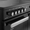 Belling Cookcentre 90E 90cm Electric Range Cooker with Ceramic Hob - Black
