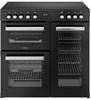 Belling Cookcentre 90E 90cm Electric Range Cooker with Ceramic Hob - Black