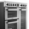 Belling Cookcentre 90E 90cm Electric Range Cooker with Ceramic Hob - Stainless Steel
