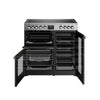 Belling Cookcentre 90E 90cm Electric Range Cooker with Ceramic Hob - Stainless Steel