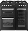 Belling Cookcentre 90DF 90cm Dual Fuel Range Cooker - Black