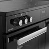 Belling Cookcentre 90Ei 90cm Electric Range Cooker with Induction Hob - Black