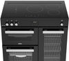 Belling Cookcentre 90Ei 90cm Electric Range Cooker with Induction Hob - Black