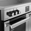 Belling Cookcentre 90Ei 90cm Electric Range Cooker with Induction Hob - Stainless Steel