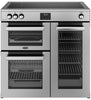 Belling Cookcentre 90Ei 90cm Electric Range Cooker with Induction Hob - Stainless Steel