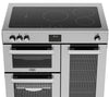 Belling Cookcentre 90Ei 90cm Electric Range Cooker with Induction Hob - Stainless Steel