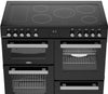 Belling Cookcentre 100E 100cm Electric Range Cooker with Ceramic Hob - Black
