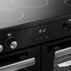 Belling Cookcentre 100E 100cm Electric Range Cooker with Ceramic Hob - Black