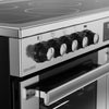 Belling Cookcentre 100E 100cm Electric Range Cooker with Ceramic Hob - Stainless Steel