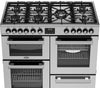 Belling Cookcentre 100DF 100cm Dual Fuel Range Cooker - Stainless Steel