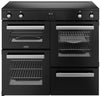 Belling Cookcentre 100Ei 100cm Electric Range Cooker with Induction Hob - Black