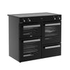 Belling Cookcentre 100Ei 100cm Electric Range Cooker with Induction Hob - Black
