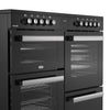 Belling Cookcentre 110E 110cm Electric Range Cooker with Ceramic Hob - Black
