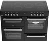 Belling Cookcentre 110E 110cm Electric Range Cooker with Ceramic Hob - Black