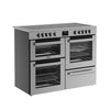 Belling Cookcentre 110E 110cm Electric Range Cooker with Ceramic Hob - Stainless Steel
