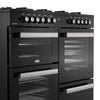 Belling Cookcentre 110DF 110cm Dual Fuel Range Cooker - Black
