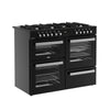 Belling Cookcentre 110DF 110cm Dual Fuel Range Cooker - Black
