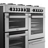 Belling Cookcentre 110DF 110cm Dual Fuel Range Cooker - Stainless Steel
