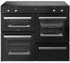 Belling Cookcentre 110Ei 110cm Electric Range Cooker with Induction Hob - Black