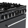 Belling Farmhouse 60DF 60cm Dual Fuel Cooker - Anthracite