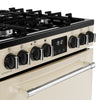 Belling Farmhouse 60DF 60cm Dual Fuel Cooker - Cream