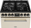 Belling Farmhouse 60DF 60cm Dual Fuel Cooker - Cream