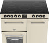 Belling Farmhouse 90E 90cm Electric Range Cooker with Ceramic Hob - Cream